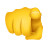 emoji style index pointing at the viewer icon
