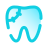 pulsar gradient style dental filling icon