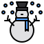 Boneco de neve icon