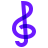 Treble Clef icon