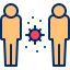 Coronavirus Transmission icon