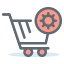 Shopping Cart Setting icon
