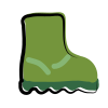 Stivali di gomma icon