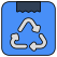 Parcel Recycling icon