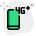 téléphone 4g plus icon