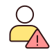 Unknown User Warning icon