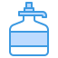 botella-y-envases-de-crema-externo-itim2101-azul-itim2101 icon