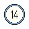 14 cerchiati icon