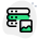 Collection of images database on a server PC icon