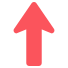 upward arrow icon