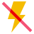 발광 금지 icon