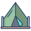 Tent icon