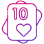 21 ten of heart icon
