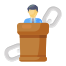 discurso icon