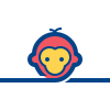 connect color style 원숭이의 해 icon