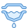 blue ui style fuel filter warning icon