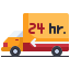 auto per le consegne icon