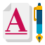 typography icon