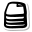 stickers duotone style 종이뭉치 icon