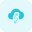 cloud datenaustausch icon