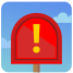 Mailbox Warning icon