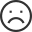 sad face icon