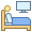 office s style watch tv icon