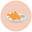 Pollo frito icon
