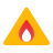 windows 11 color style 화재 위험 icon