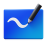 3d fluency style whiteboard icon