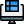 Spreadsheet data collection on a desktop computer icon