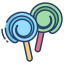 esterno-Bubblegum-Swirl-Lollipop-caramelle-icongeek26-colore-lineare-icongeek26 icon