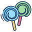 bubblegum swirl lollipop icon