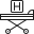 hospital bed icon