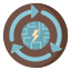 Energie Dreieck Zeichen icon