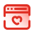 pulsar gradient style dating website icon
