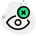 Invalid retina scan with cross error status icon