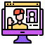 Videokonferenz icon