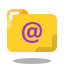 Carpeta de correo electrónico icon
