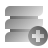 deco duotone style add database icon