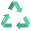 signo de reciclaje icon