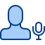 User And Microphone icon