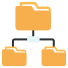external-folder-network-gdpr-flat-vol-2-vectorslab-2 icon