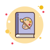 bubbles style kunstbuch icon