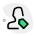 user with price tag icon