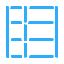 pieces style grid 3 icon