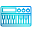 electric piano icon