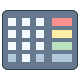 office l style pin tastatur icon
