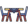 dinning table set icon