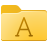 папка шрифтов icon